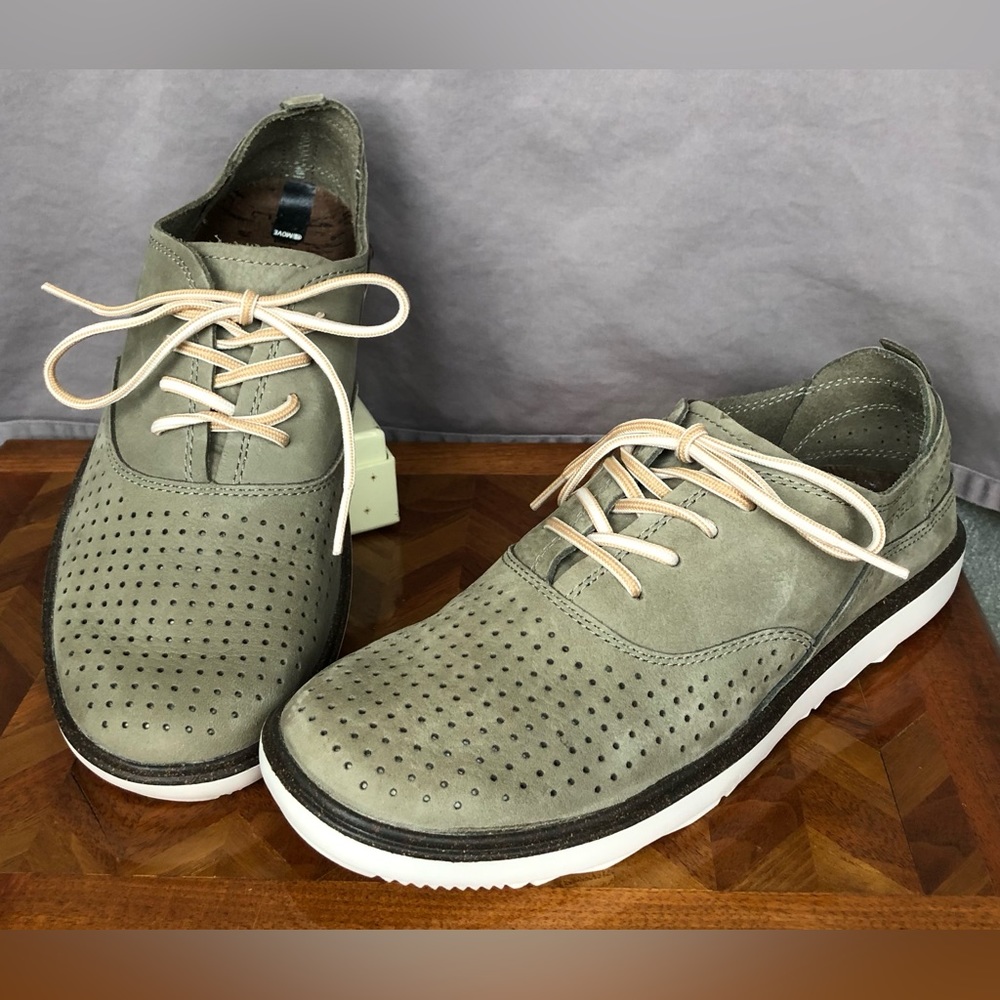Stylish Olive Green Women's Flats